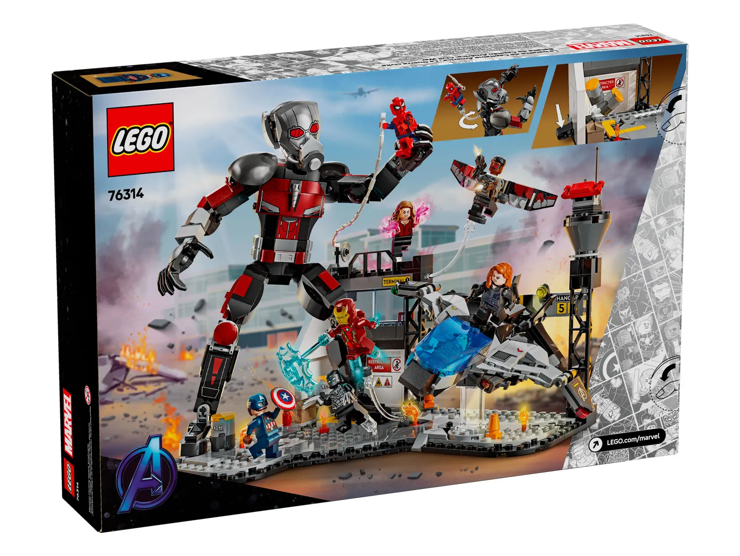Конструктор LEGO Marvel Super Heroes 76314 736 дет. - фото 2
