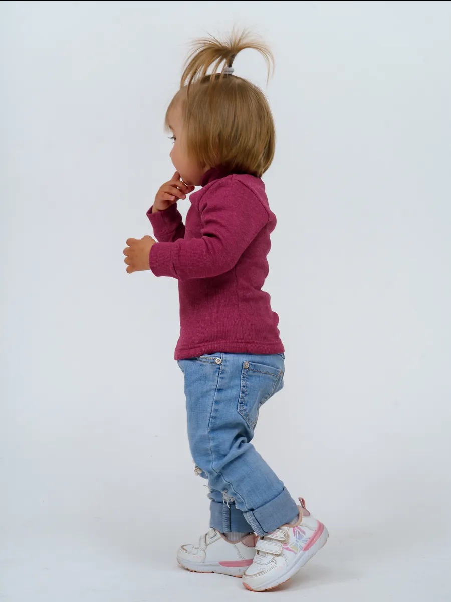 Водолазка TOTEMFOX 231КН3F/бордовый меланж - фото 14