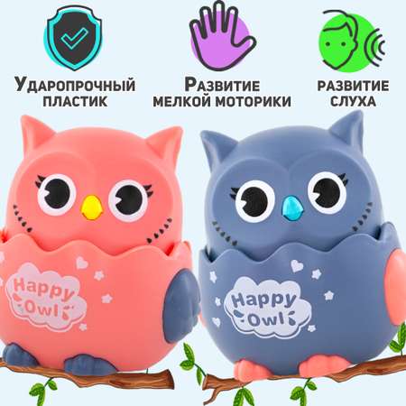 Игрушка TIPTOPOLIS каталка Совушки
