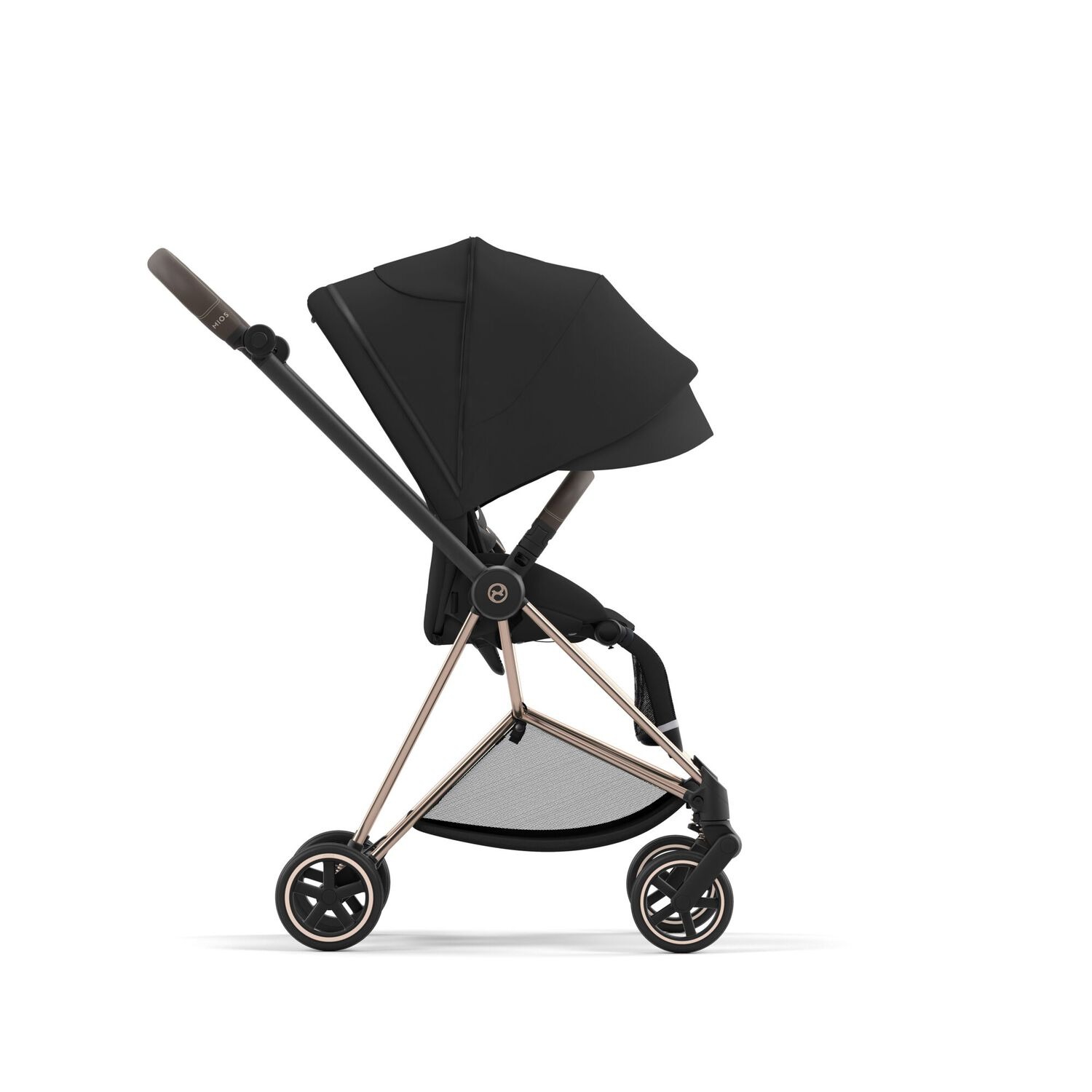 Коляска прогулочная Cybex Mios III Rosegold черный - фото 4