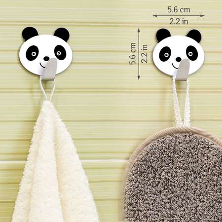 Крючок Tatkraft Panda самоклеющийся 2 шт