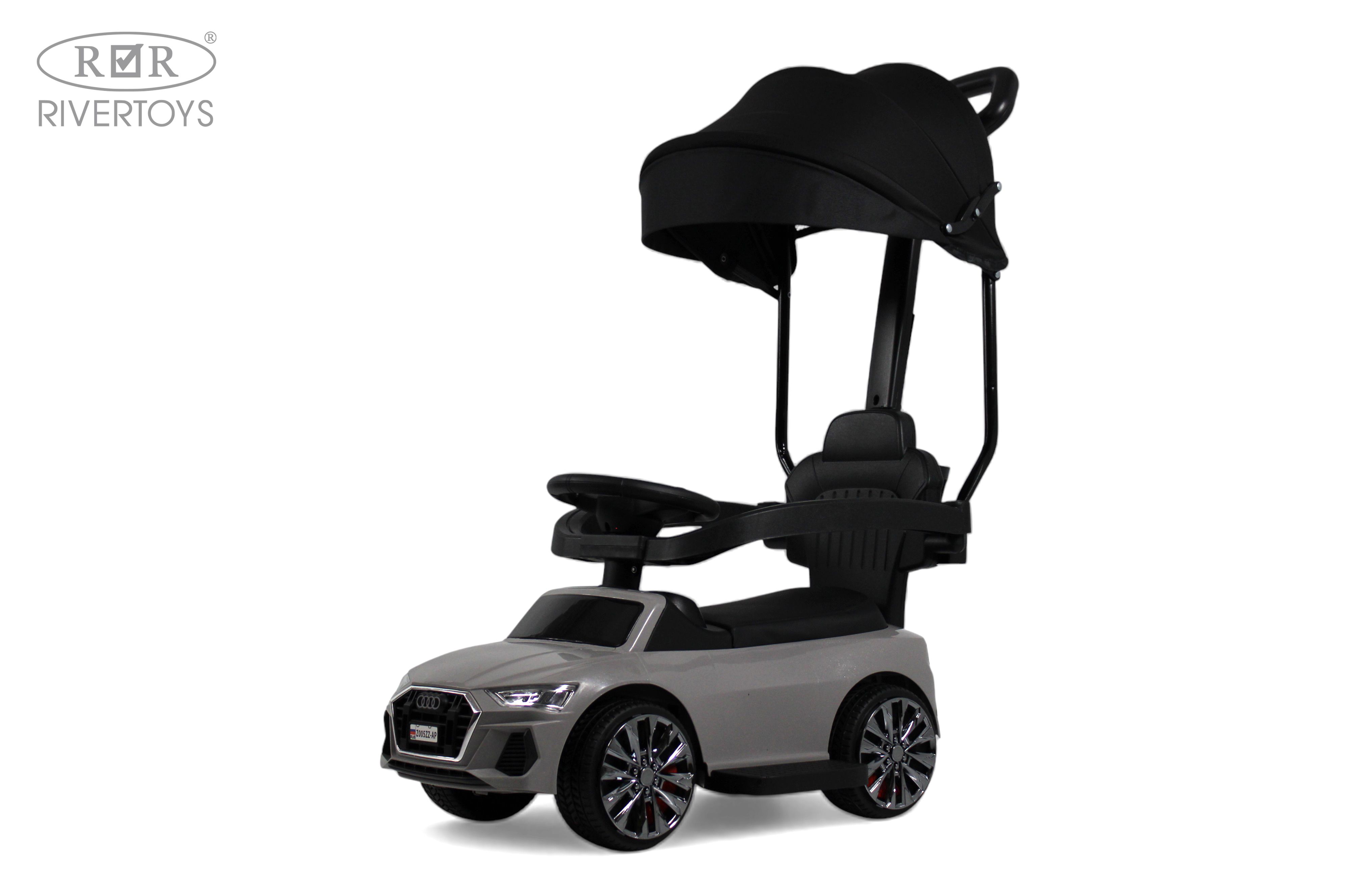 Каталка RIVERTOYS Z005ZZ-AP-GREY серый - фото 1