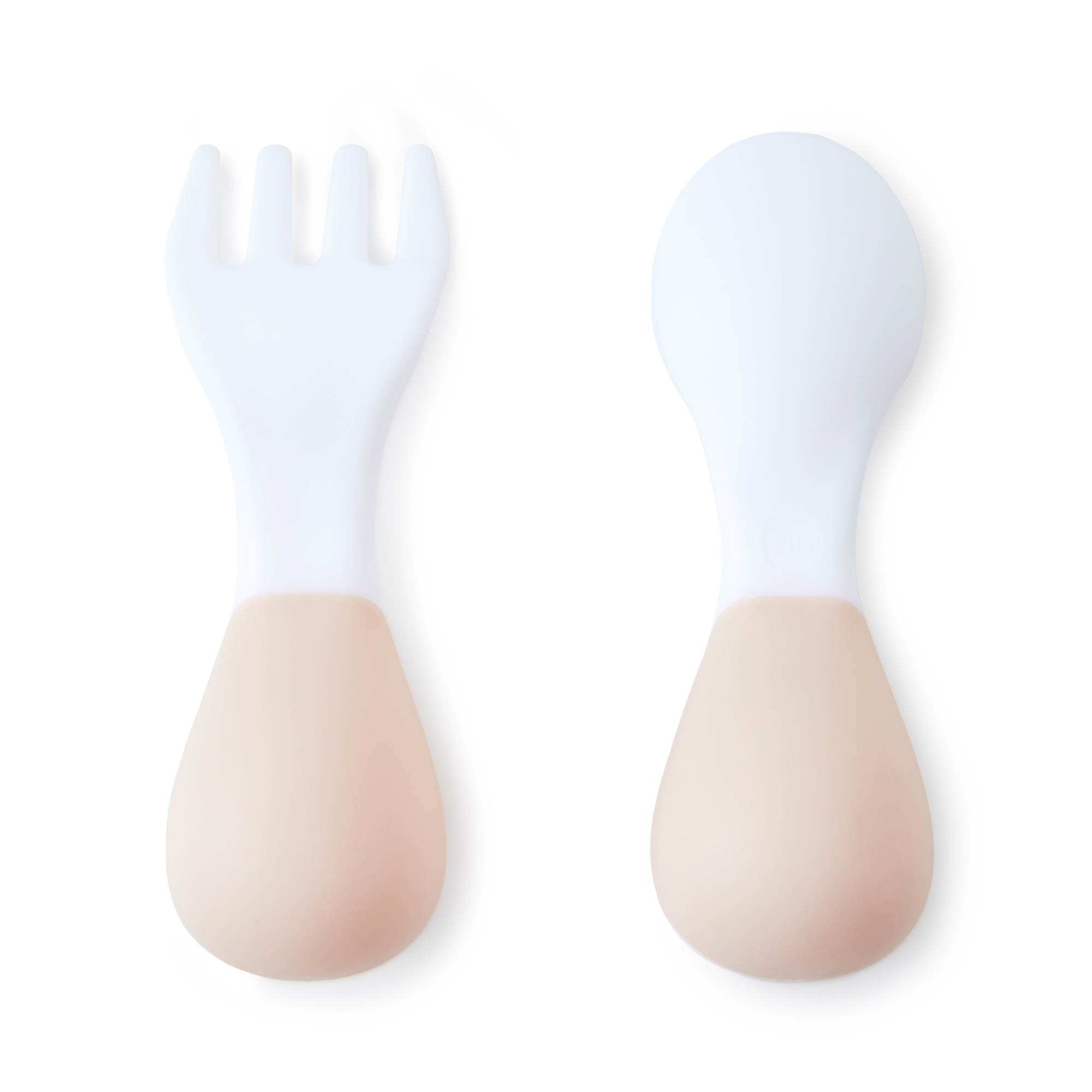 Детские столовые приборы Happy Baby ложка и вилка - фото 1