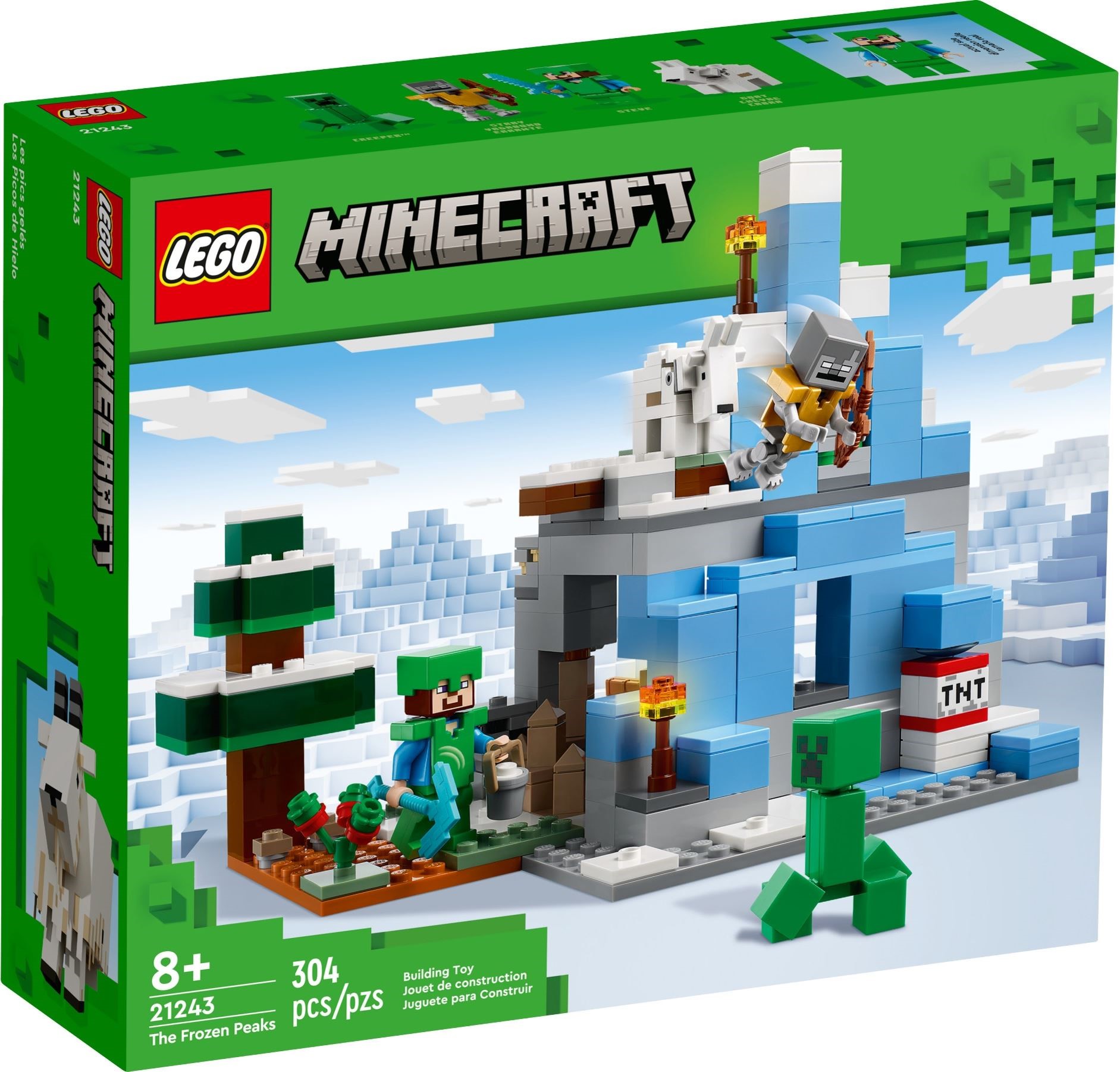 Конструктор LEGO Minecraft 21243 304 дет. - фото 1