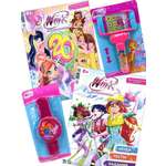 Набор журналов ИД Лев Winx Волшебницы 01/24 и 02/25 с игрушками (браслет и палка селфи)
