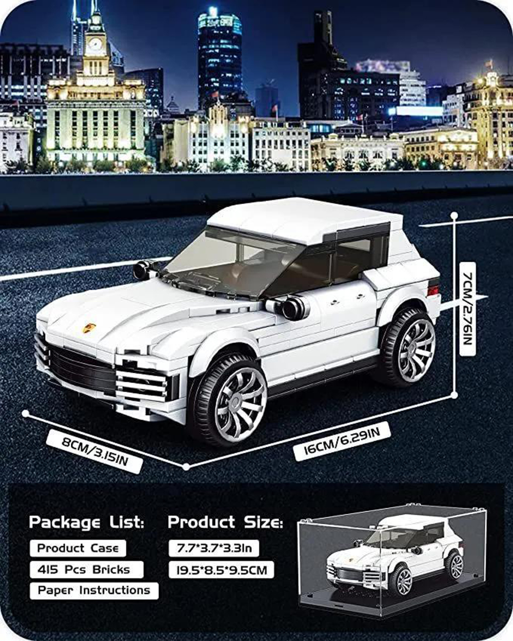 Конструктор Mould King Спорткар Porsche Cayenne блочный - фото 2