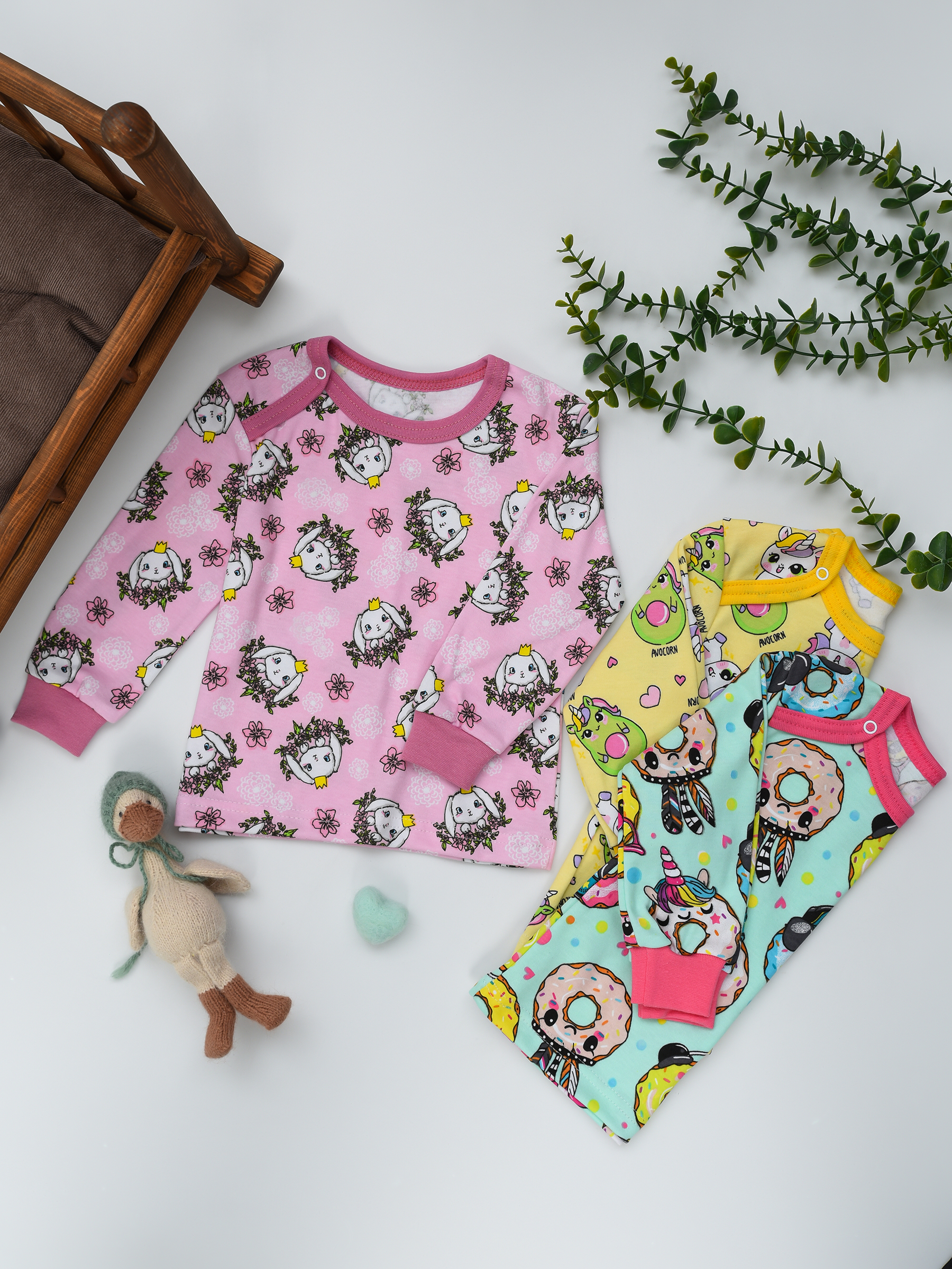 Кофточка 3 шт IVANOVO KIDS К-005девочка - фото 4