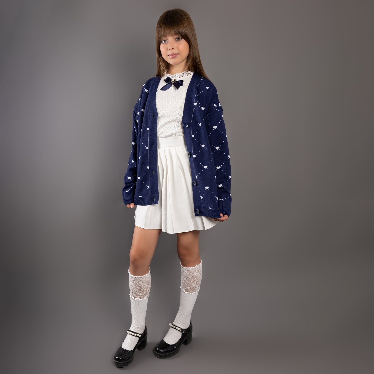 Кардиган LEO 4048С_темно-синий - фото 12