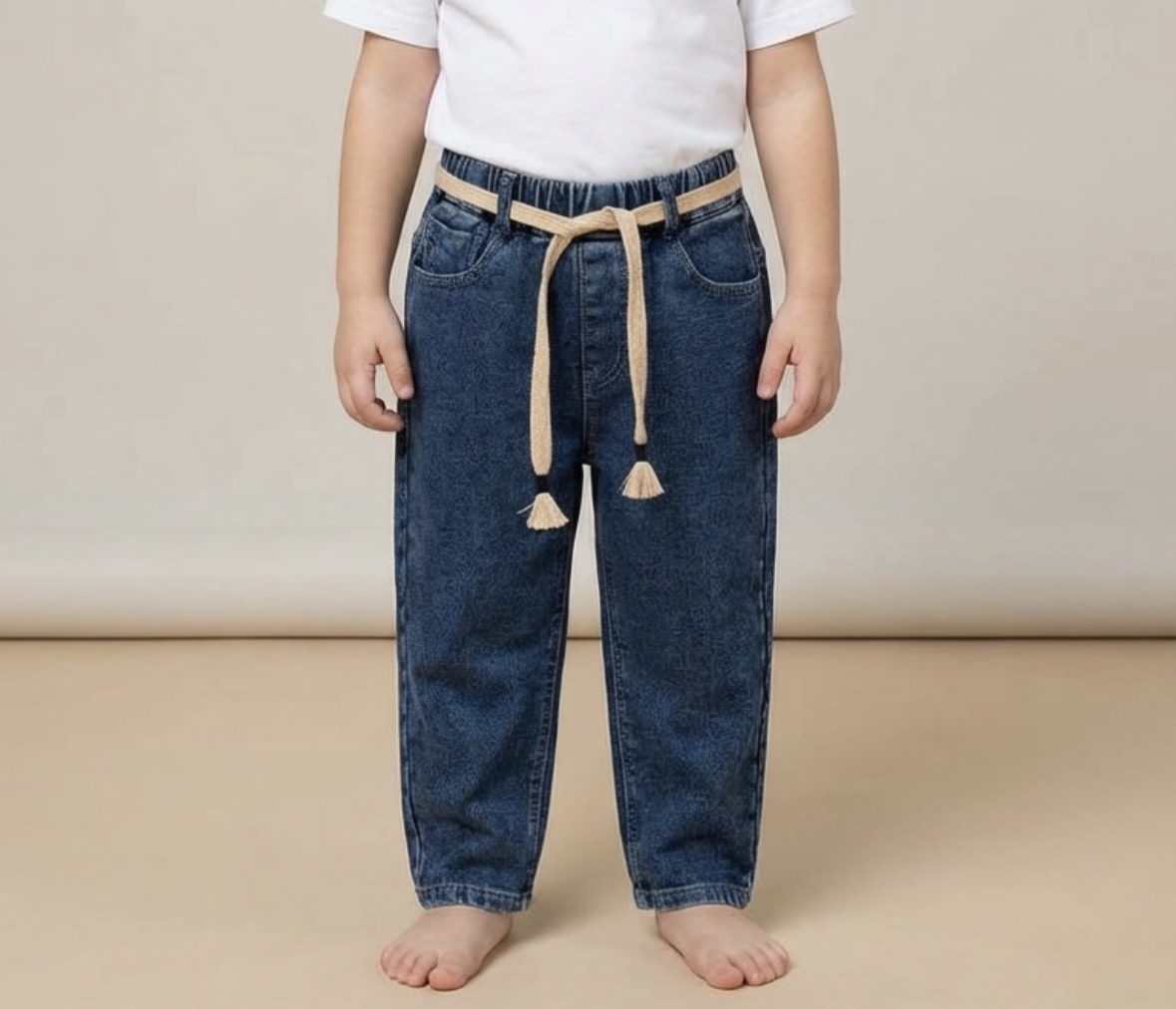 Изображение товара Джинсы утепленные Charos 110 для мальчика широкие багги потертые зимние