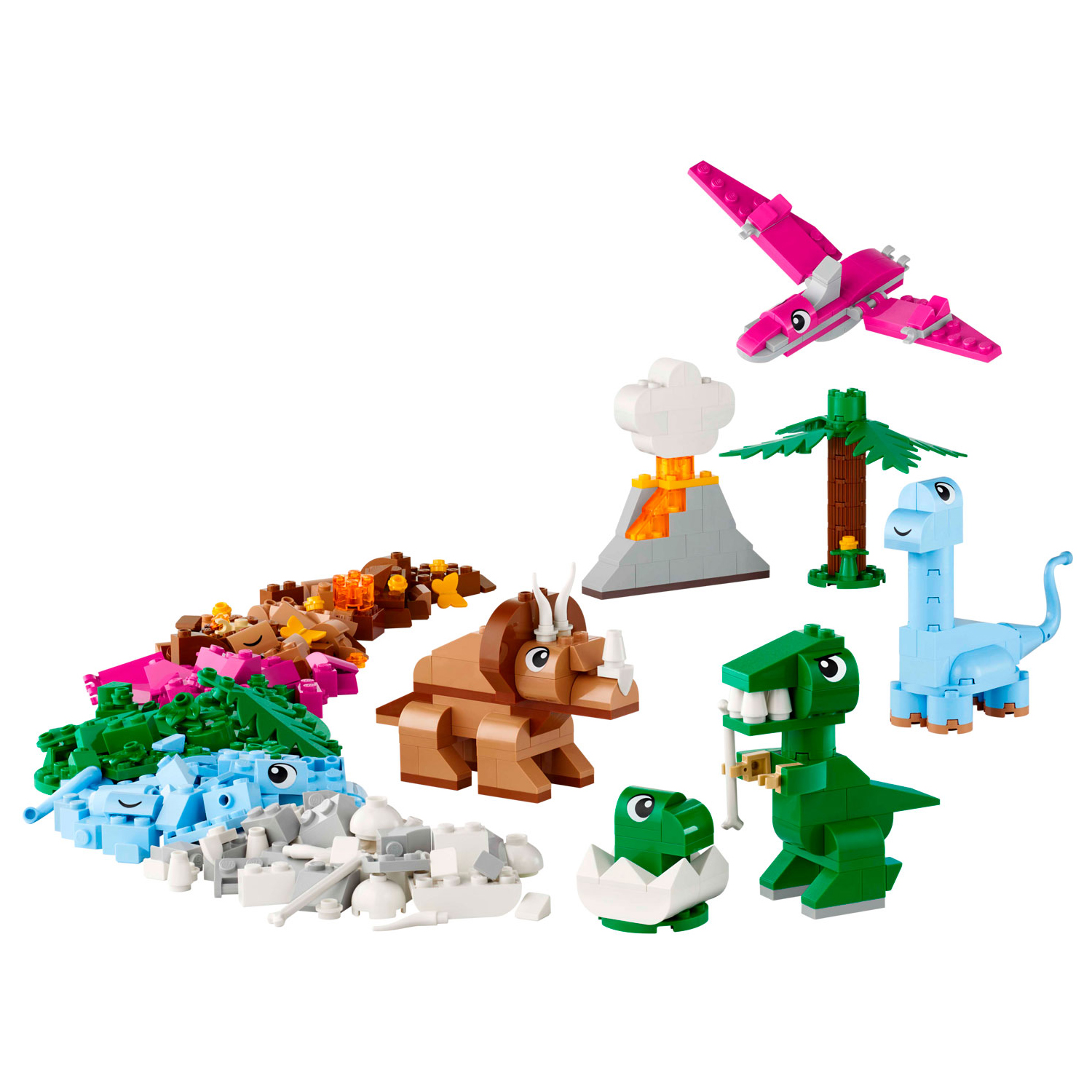 Конструктор LEGO Classic Креативные Динозавры 450 дет. - фото 10