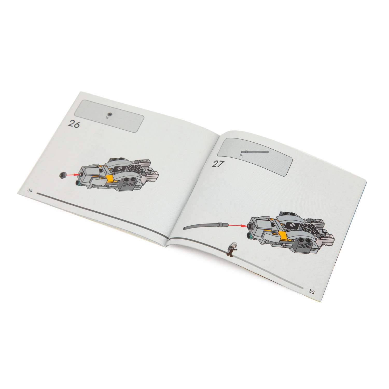 Конструктор LEGO Star Wars Mandalorian Microfighter 88 дет. - фото 12