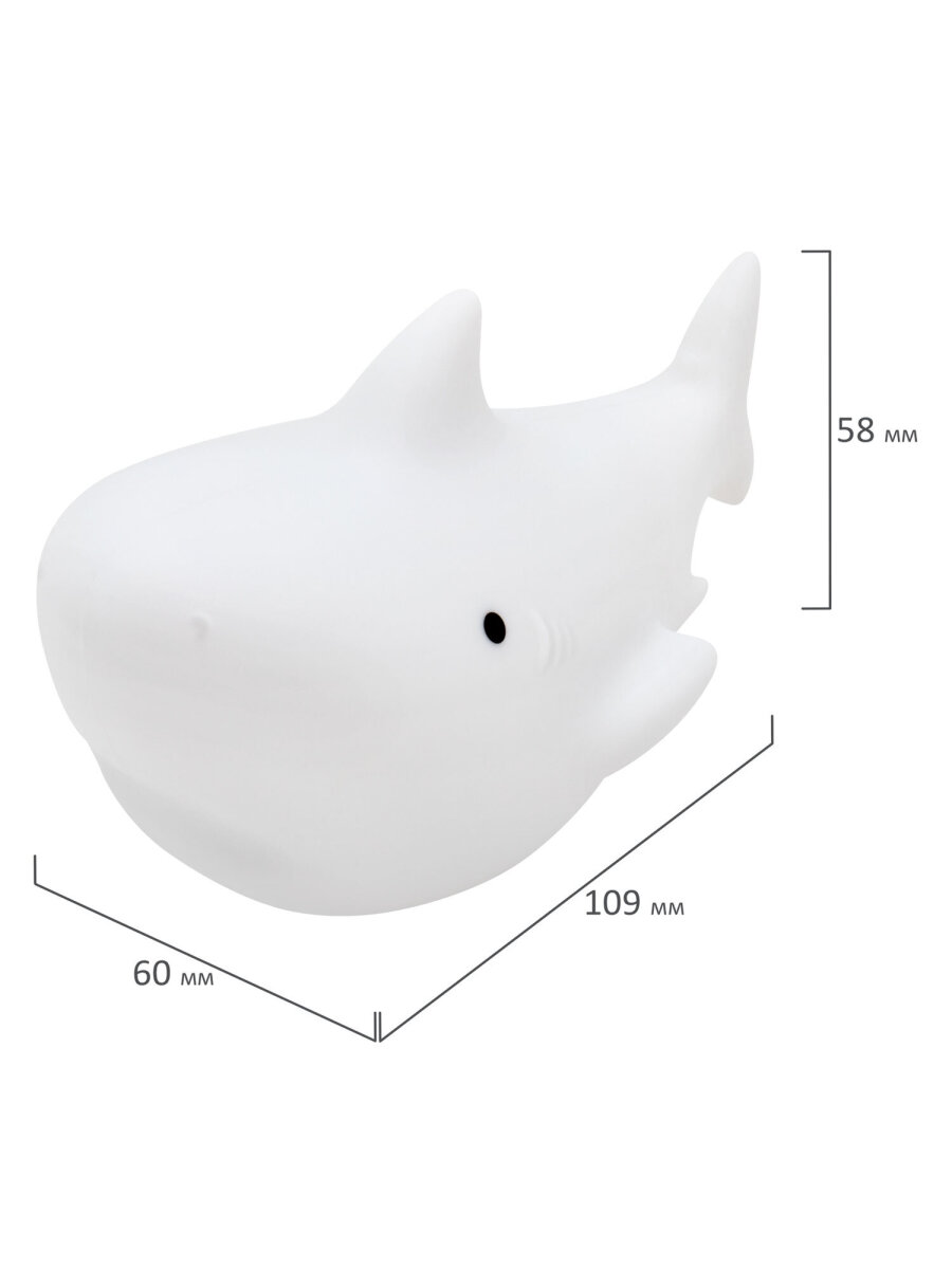 Игрушка ночник DASWERK Акула - фото 13