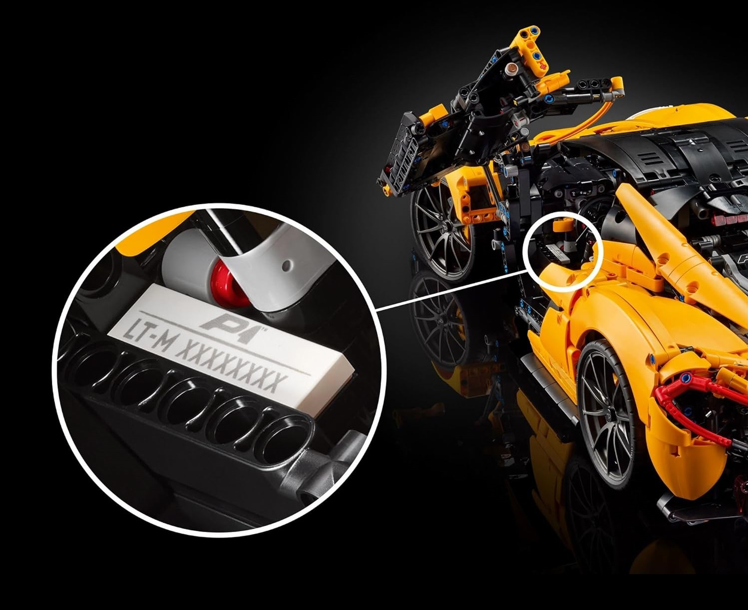 Конструктор LEGO Technic McLaren P1 блочный - фото 9