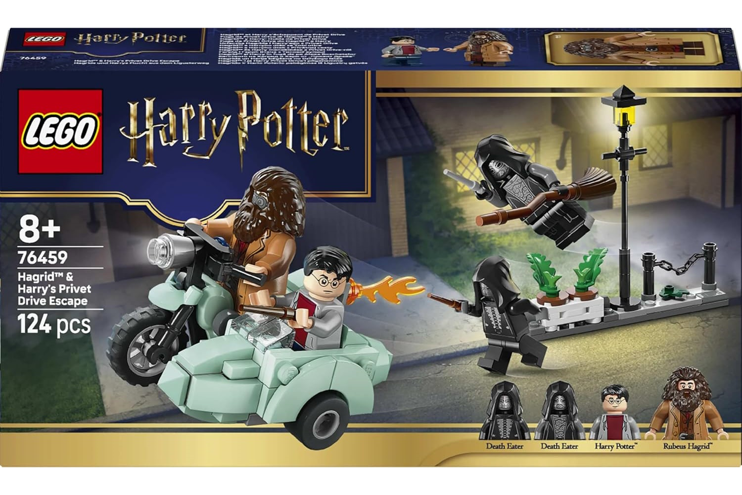 Конструктор LEGO Harry Potter Побег Хагрида и Гарри 124 дет. - фото 3
