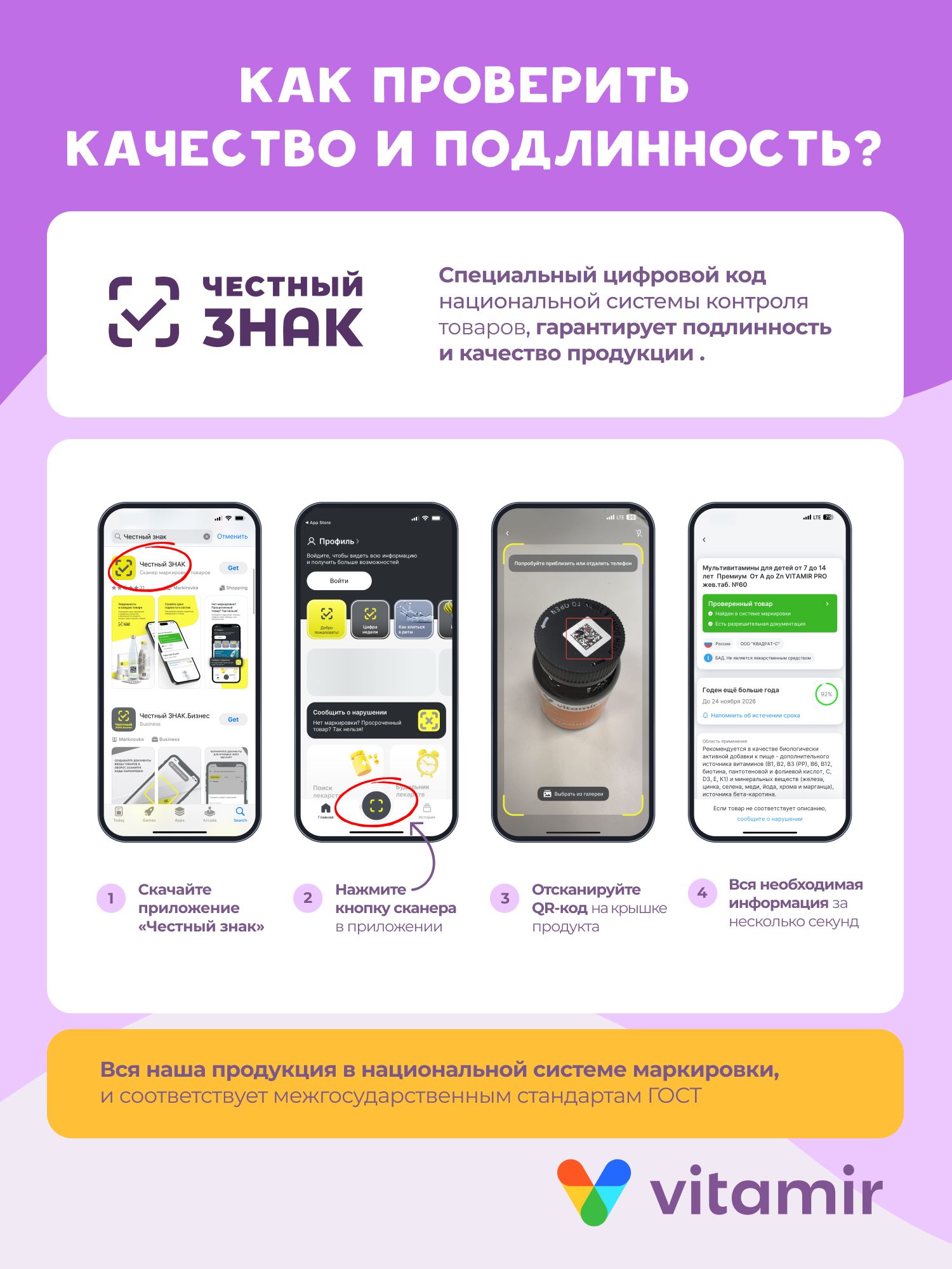 Витаминный комплекс VITAMIR multivit - фото 15