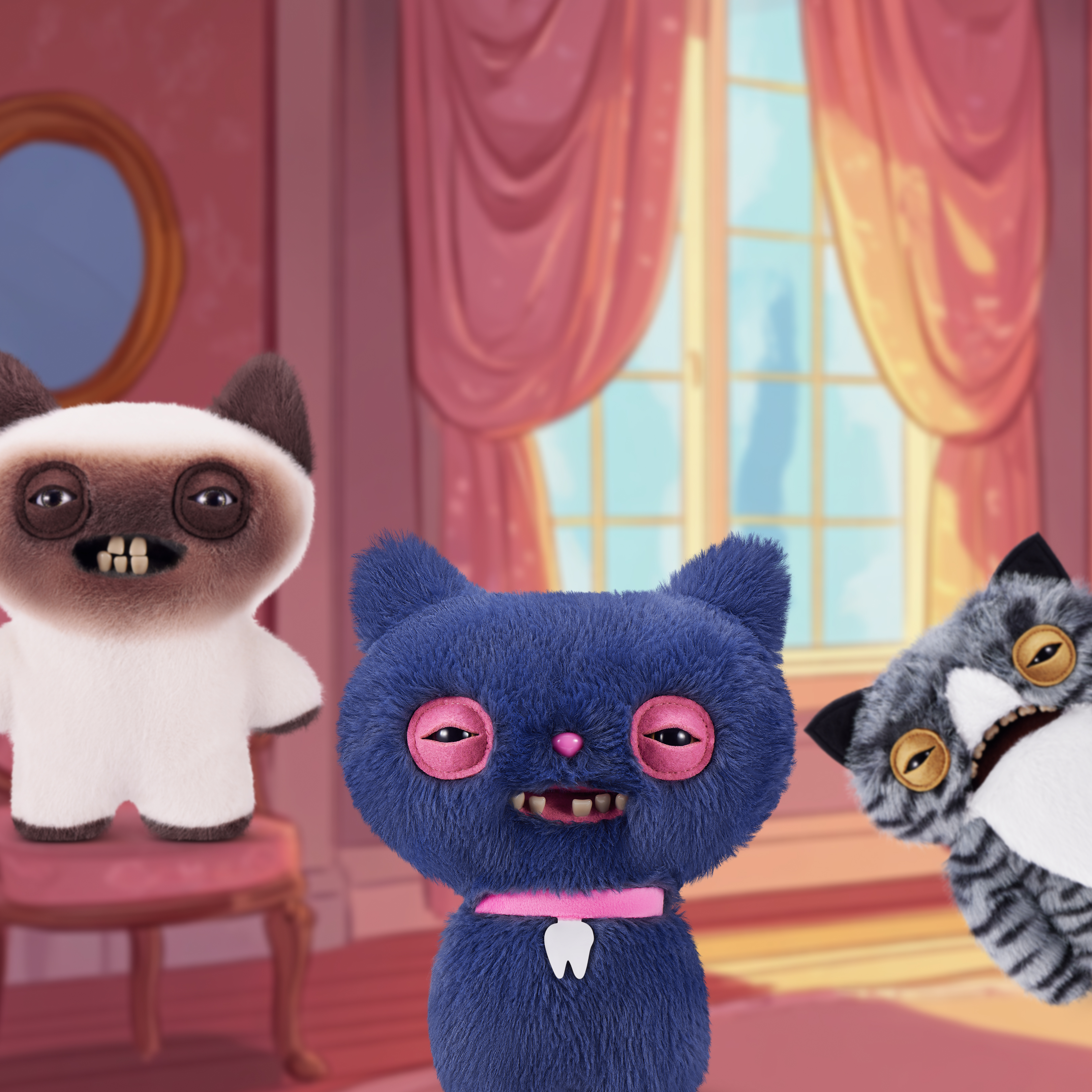 Мягкая игрушка Zuru FUGGLER Дикие коты Британский кот - фото 8