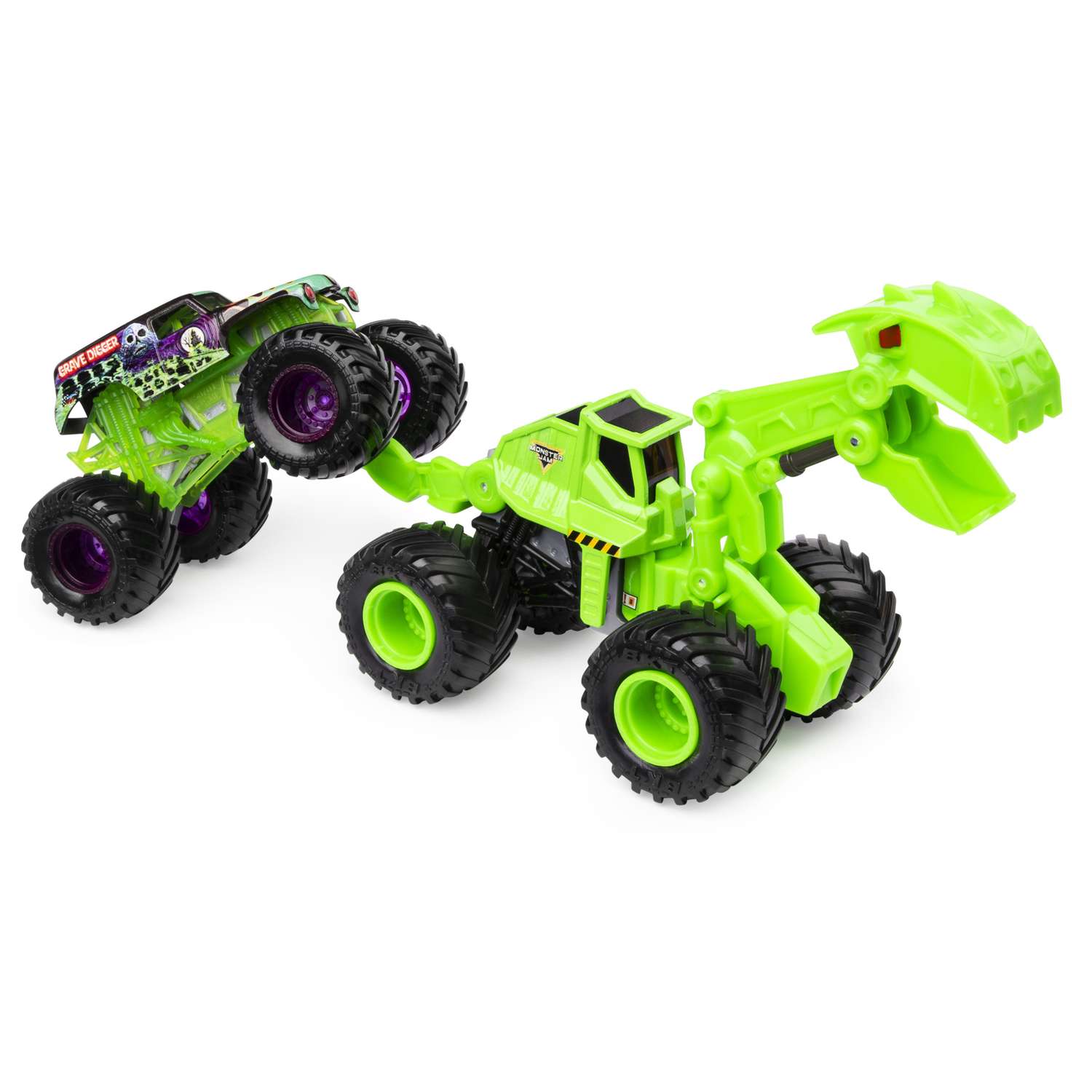 Бульдозер Monster Jam 1:64 6056737 - фото 3