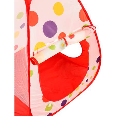 Палатка игровая Рыжий кот С туннелем / 290х120х96см / Арт. YS0411891