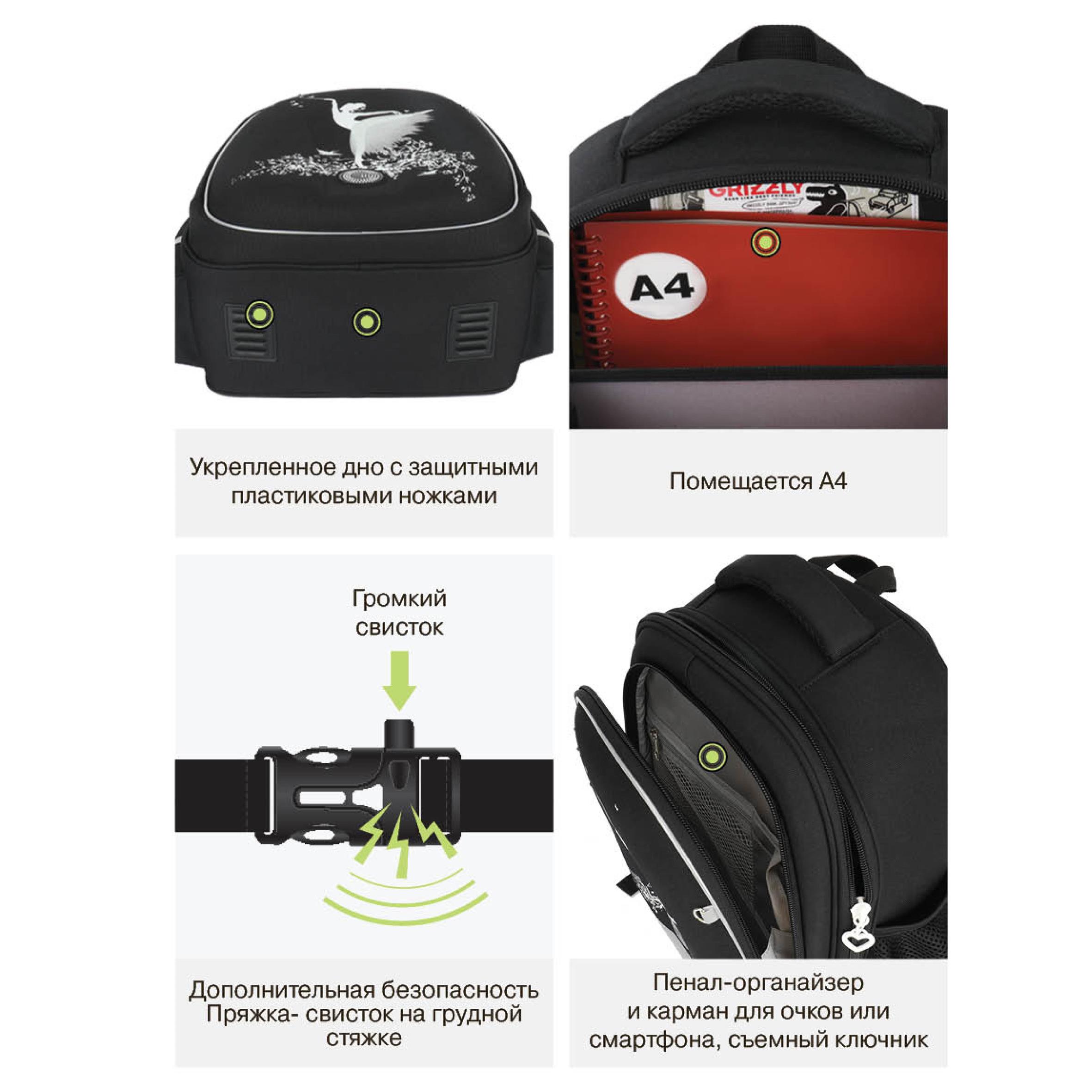 Ранец Grizzly Для девочки - фото 13