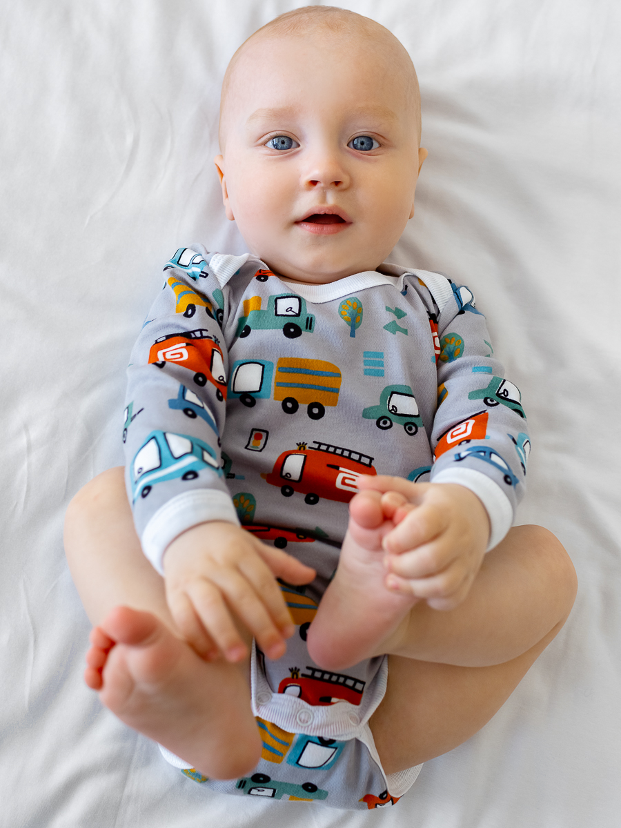 Боди 4 шт MintKids М94-4/10532 - фото 12