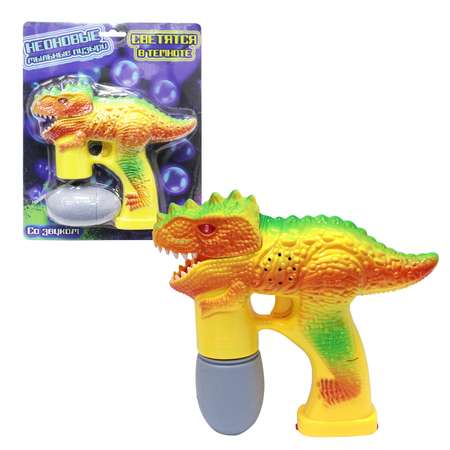 Пистолет для выдувания 1TOY Динозавр