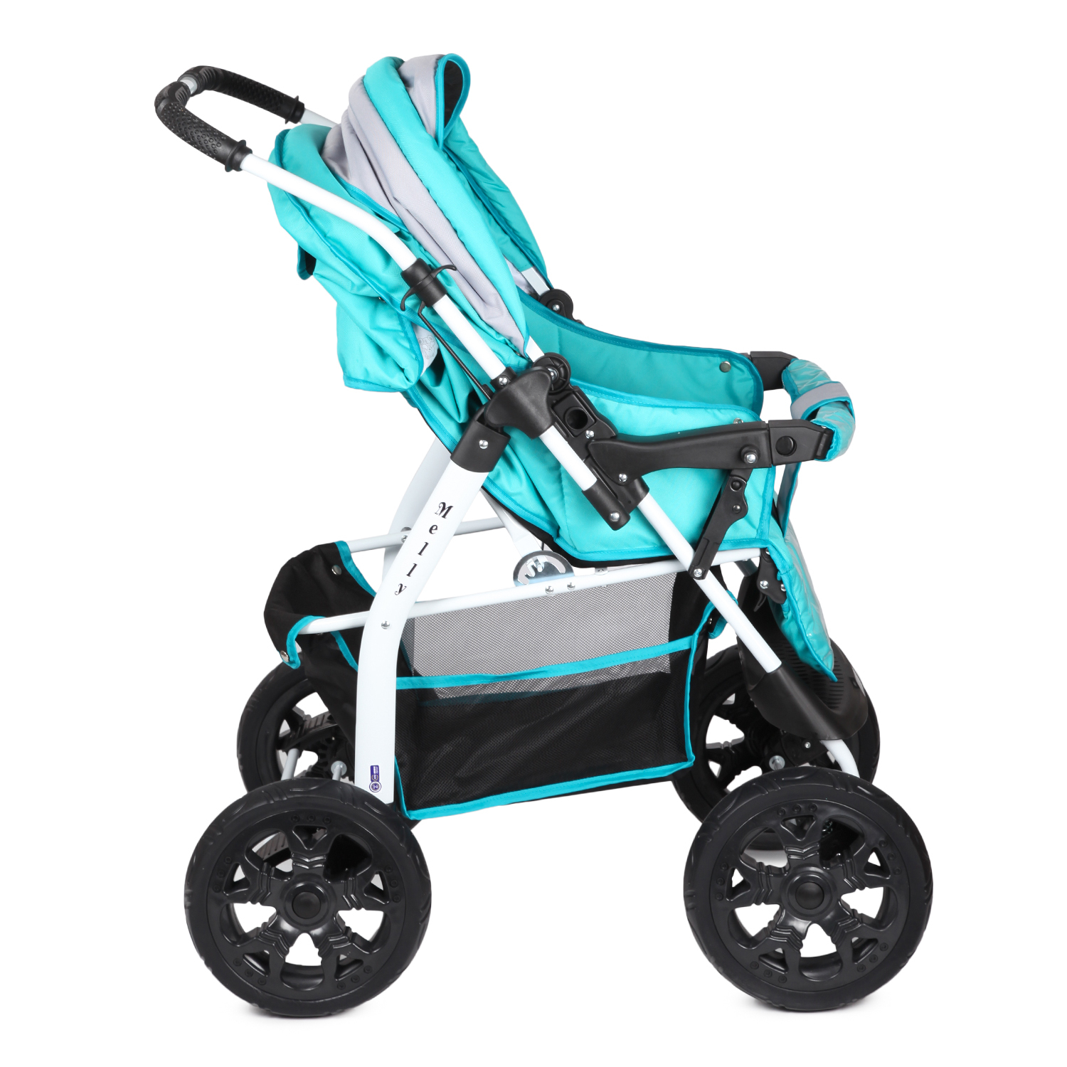 Коляска трансформер Babyton Blue голубой - фото 8