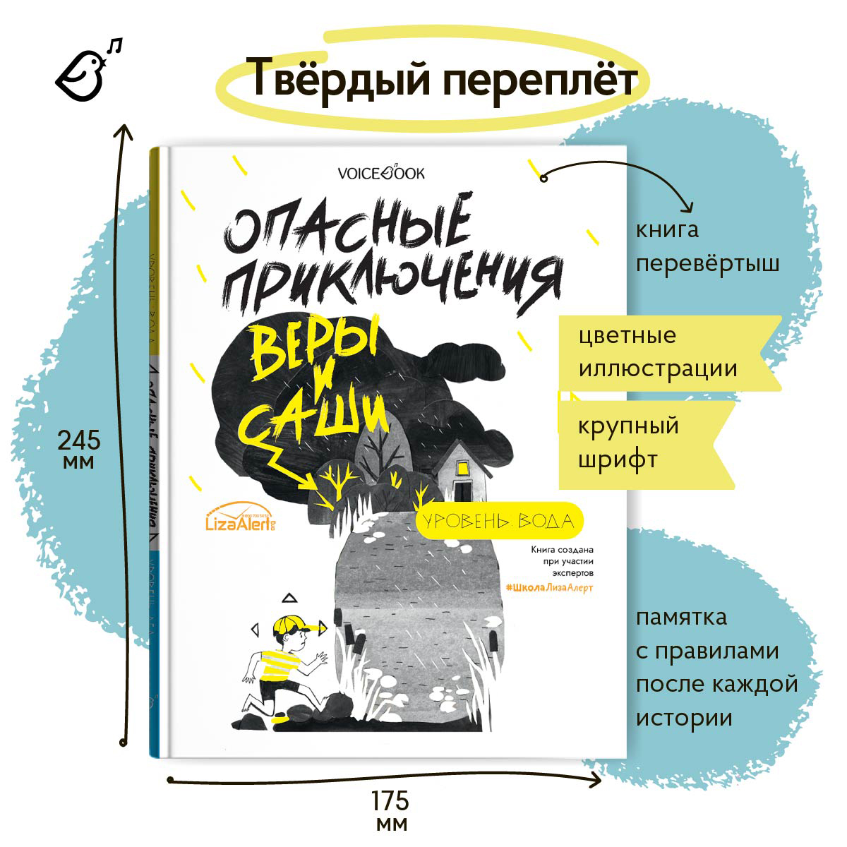Книга VoiceBook Опасные приключения Веры и Саши. Уровень: ЛЁД и ВОДА. - фото 8