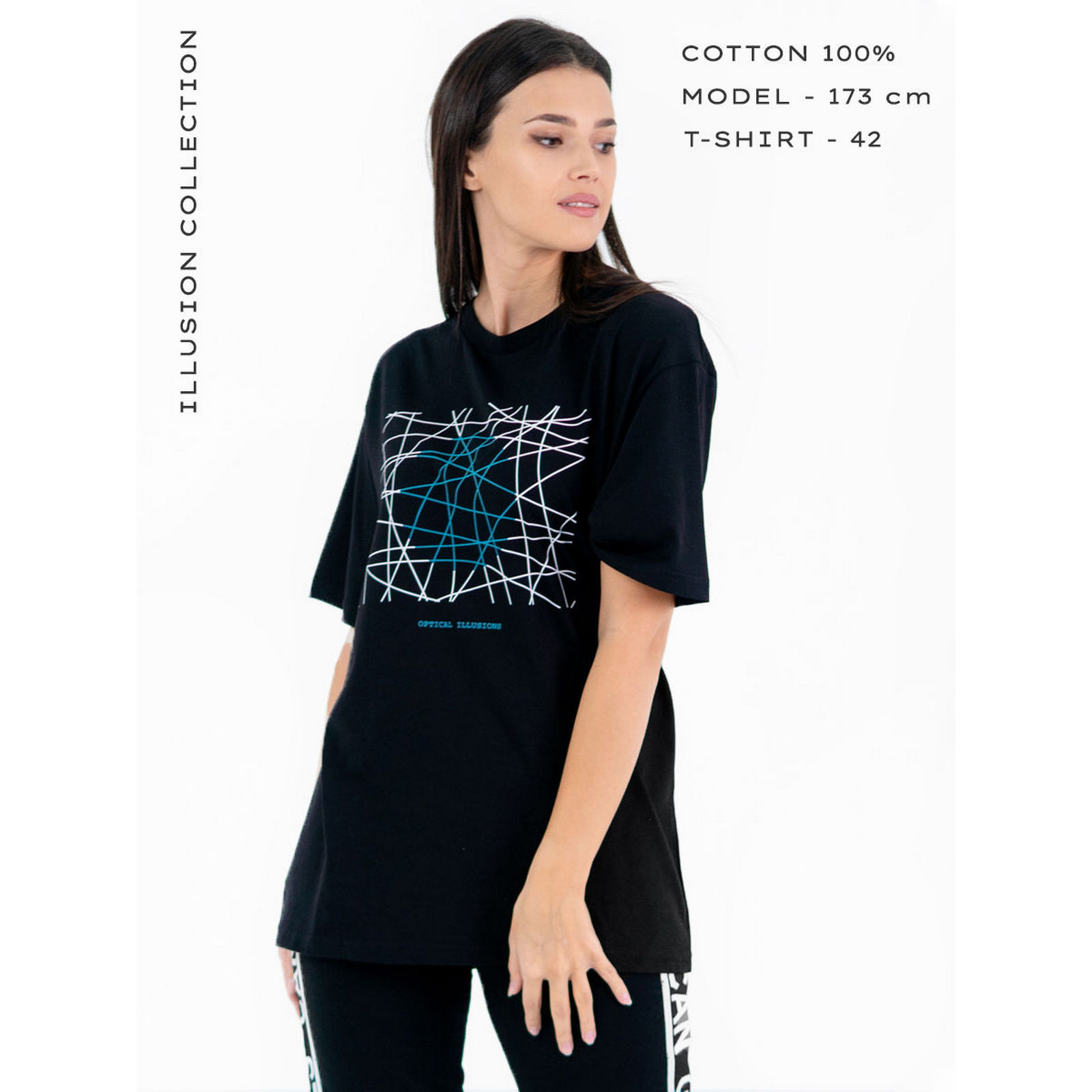 Футболка Lets Go 54194_черный_неоновый-круг - фото 11