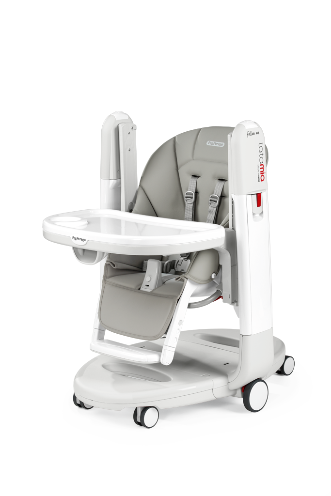 Стульчик для кормления Peg-Perego Tatamia Follow Me серый - фото 4