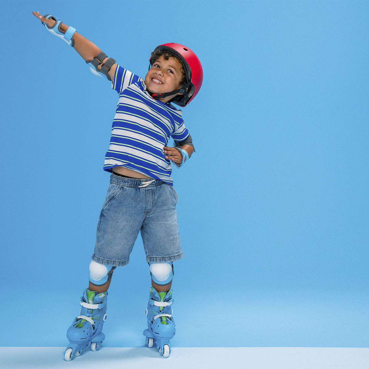 Роликовые коньки Yvolution 25-28 - фото 2