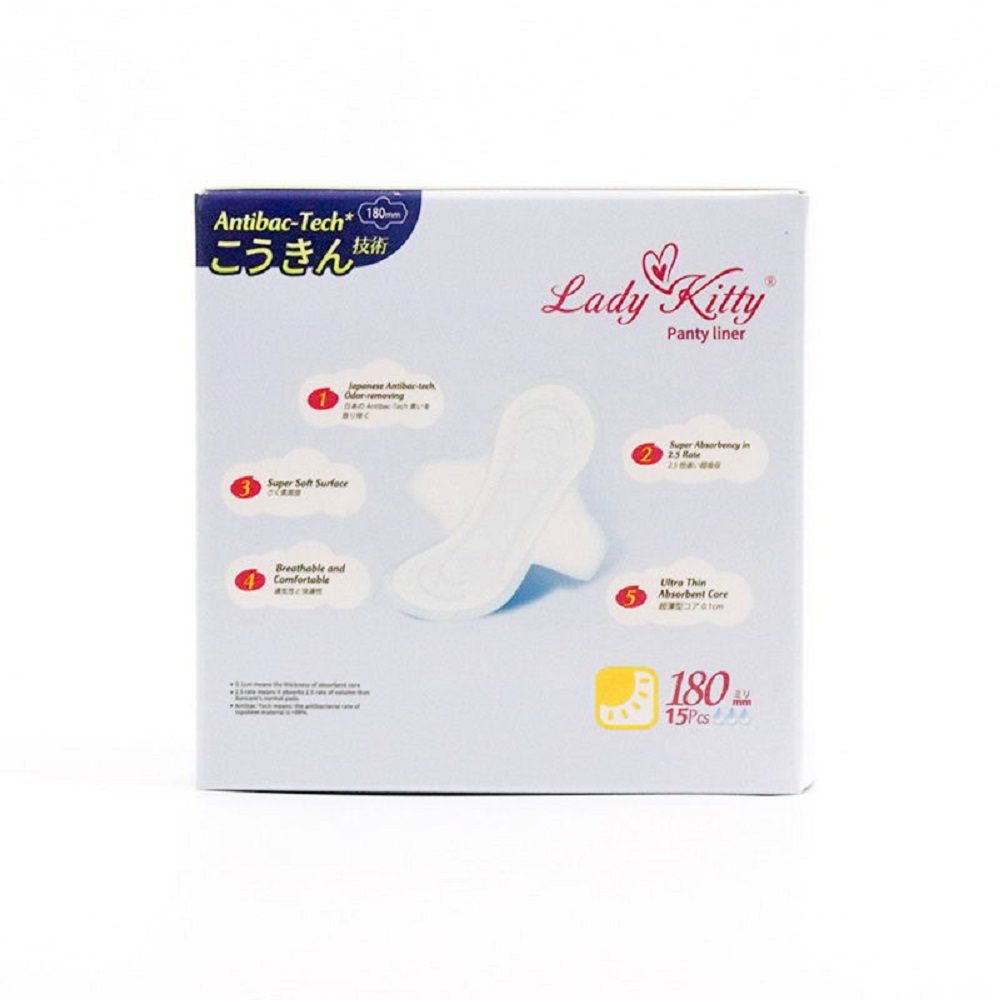Прокладки гигиенические Light Lady Kitty Женские 18см 15шт в упаковке - фото 2