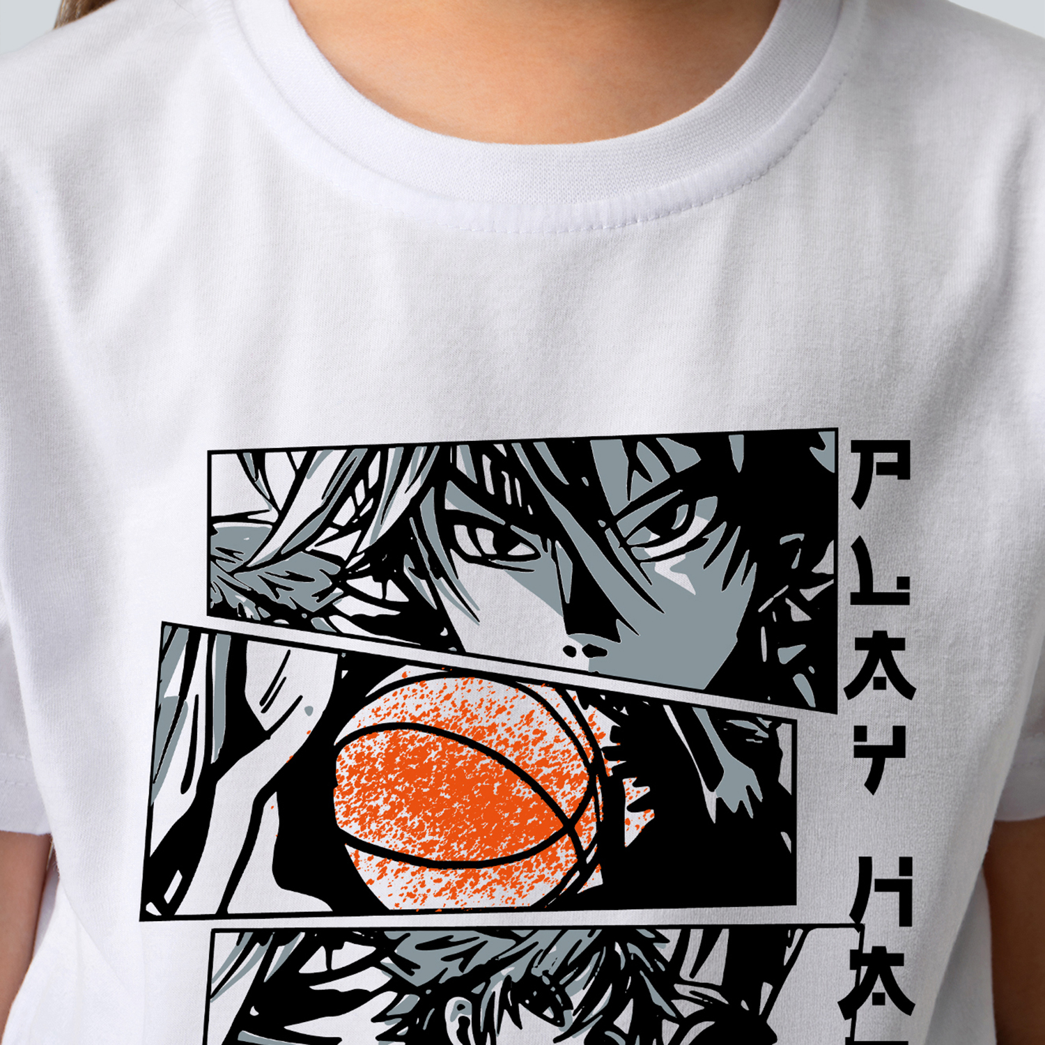 Футболка HappyFox HF55011Mаниме.белый - фото 5