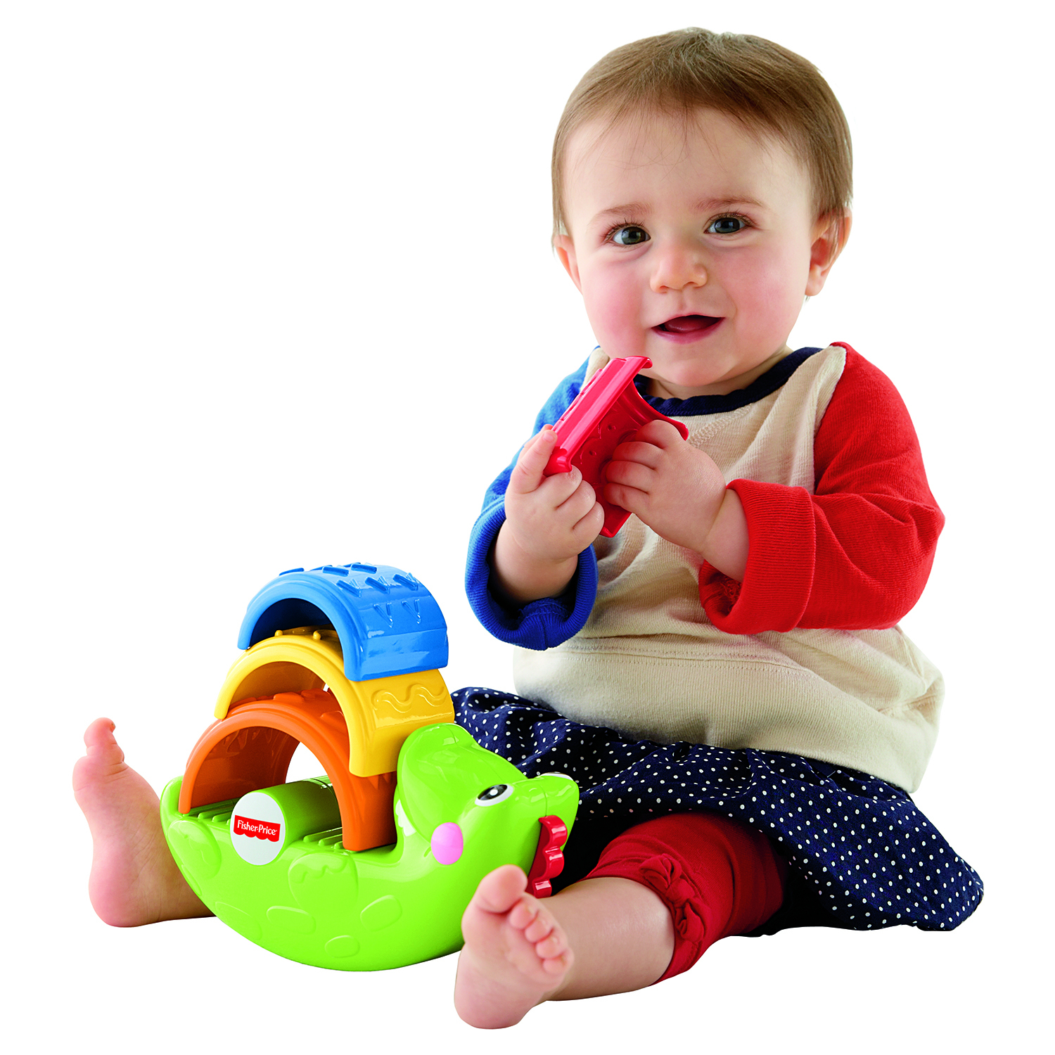 Игрушка Fisher Price пирамидка - фото 6