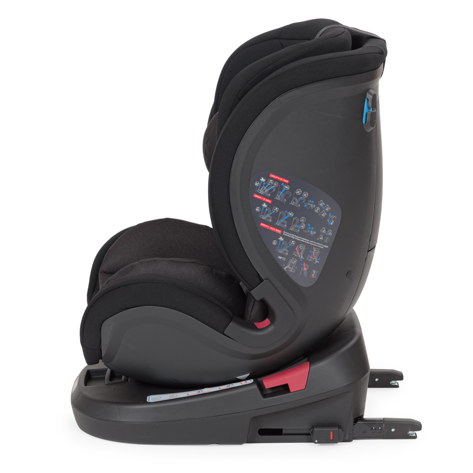 Автокресло Bebizaro Isofix 0+/1/2/3 (0-36 кг) - фото 6