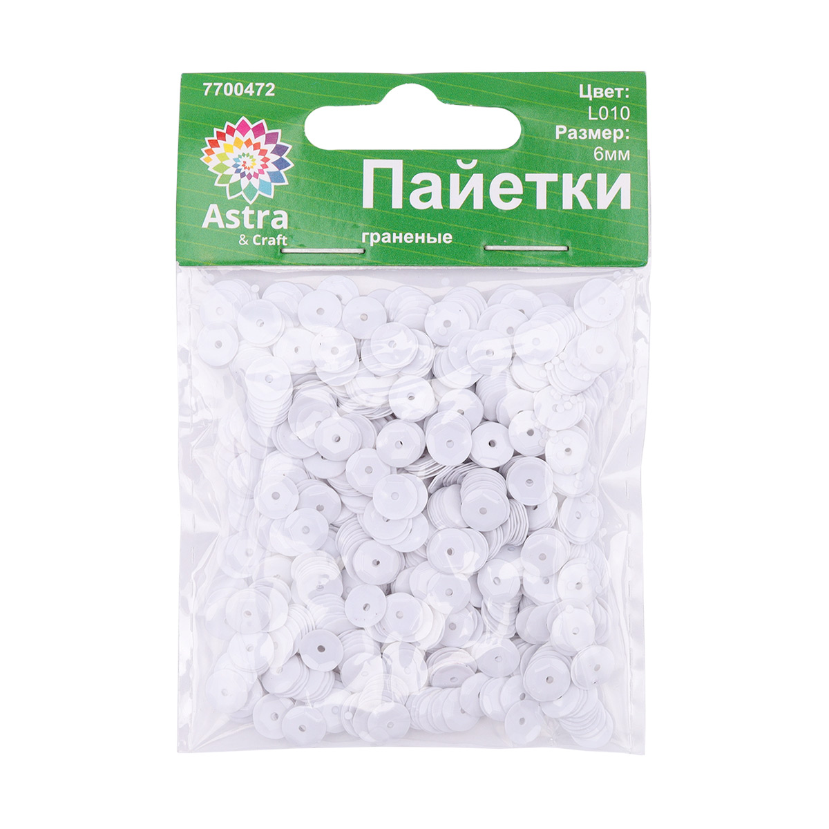 Набор для творчества Astra Craft бисер Пайетки - фото 3