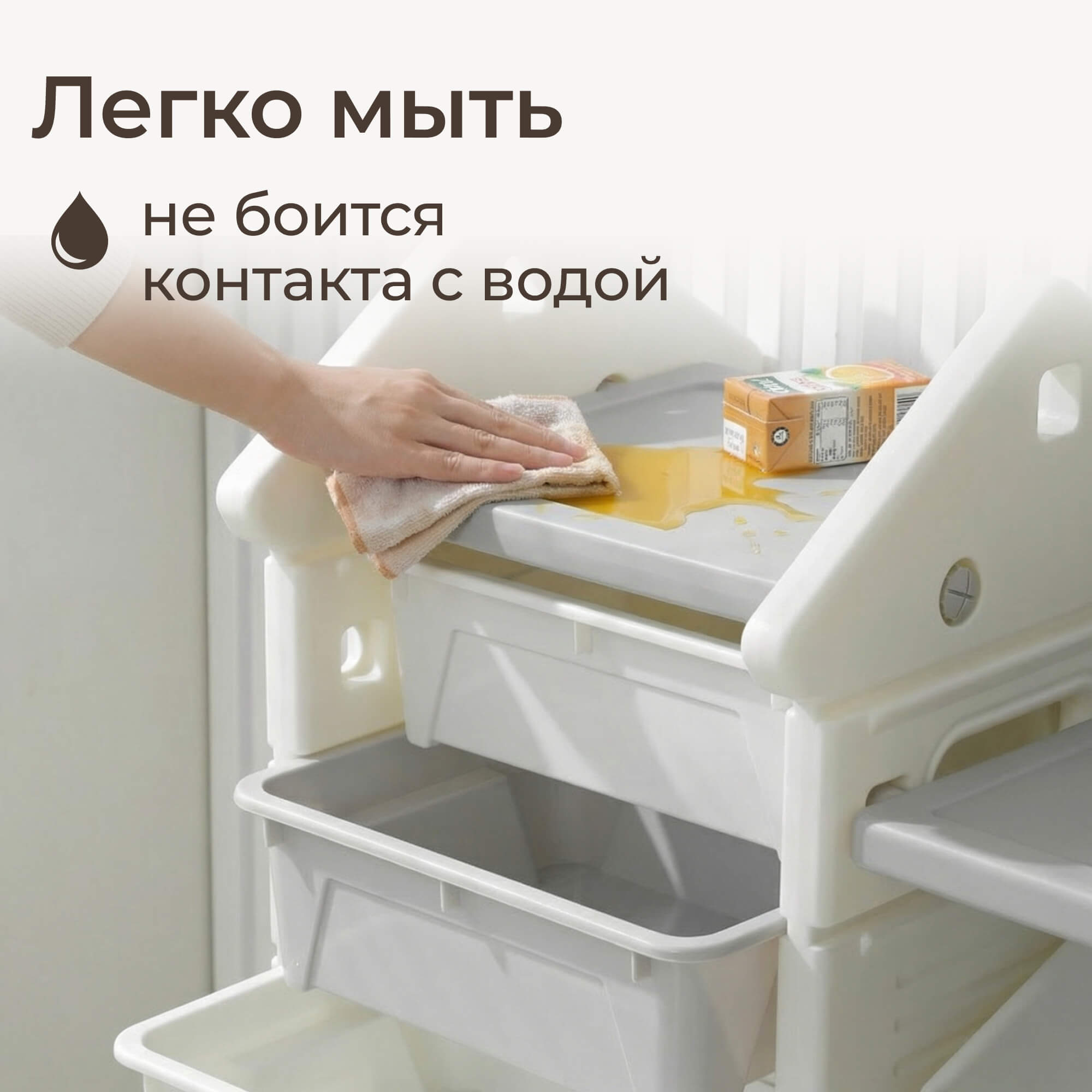 Стеллаж для игрушек и книг UNIX Kids Замок/Сastle - фото 15