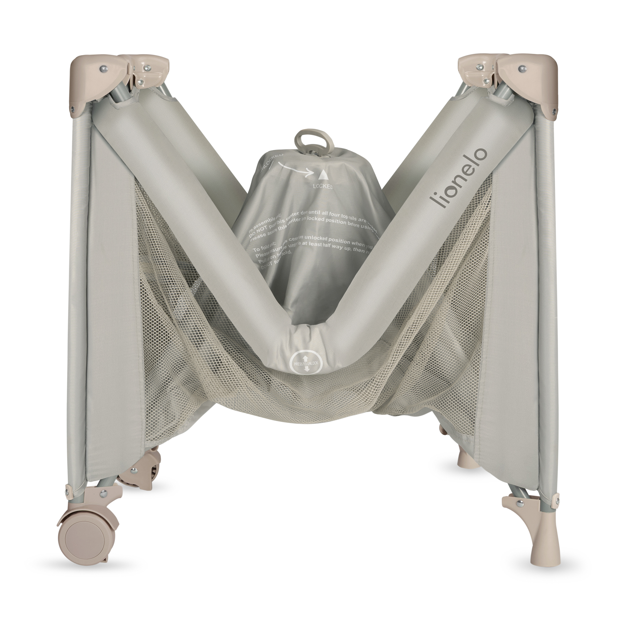 Манеж кровать Lionelo бежевый LO-AMELIE BEIGE SAND - фото 15