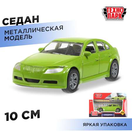 Автомобиль Технопарк Седан зеленый
