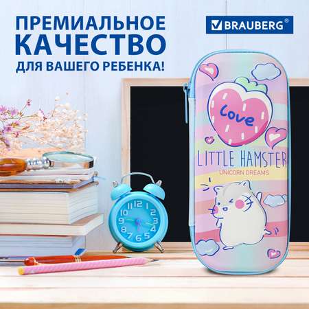 Пенал косметичка Brauberg Humster
