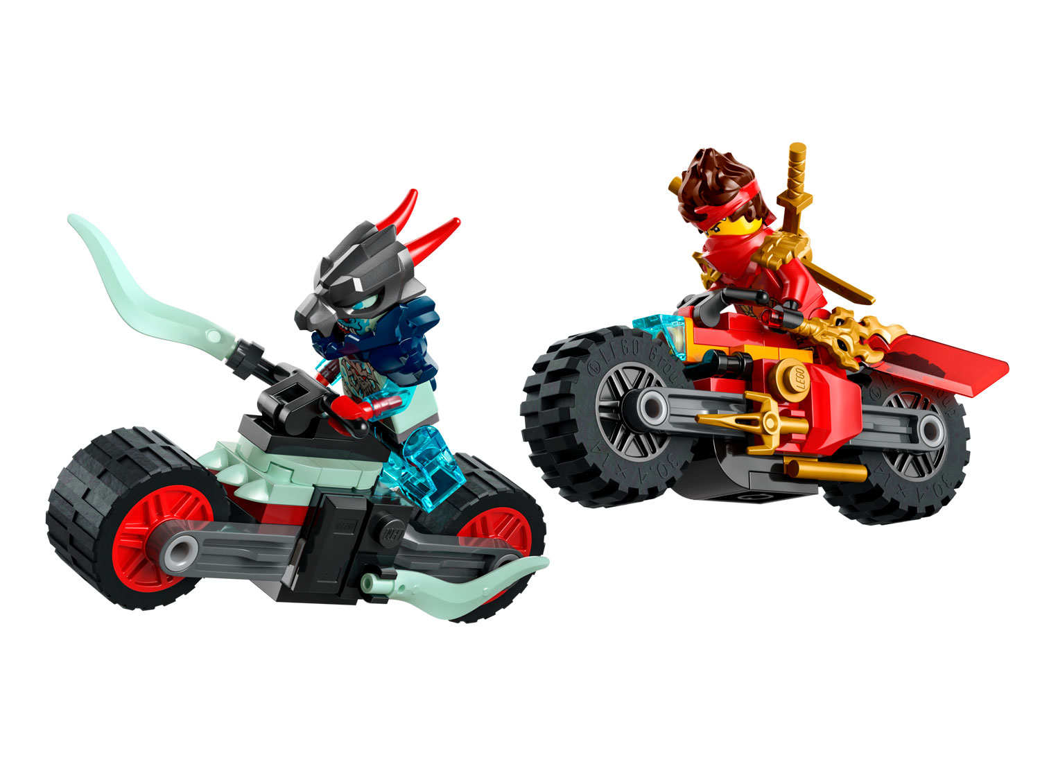 Конструктор LEGO NINJAGO Гонка Кая 71838 79 дет. - фото 4