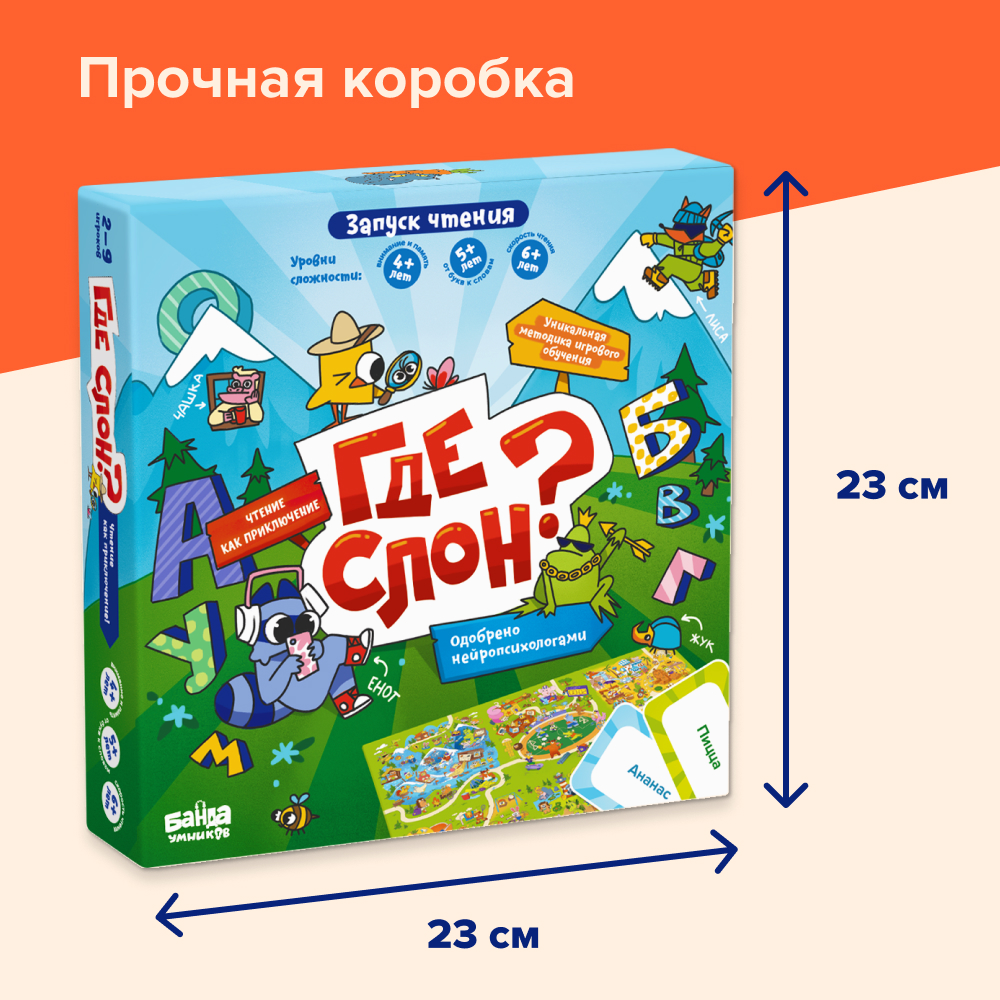 Настольная игра Банда умников Где слон - фото 19
