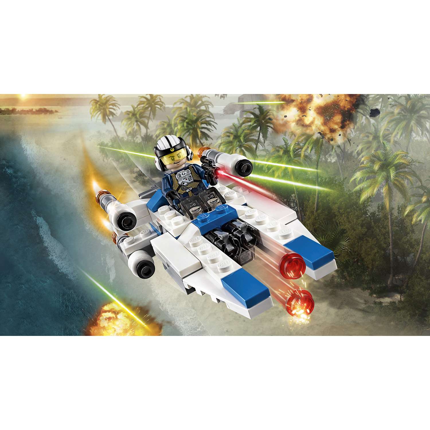 Конструктор LEGO Star Wars Микроистребитель типа U блочный - фото 5