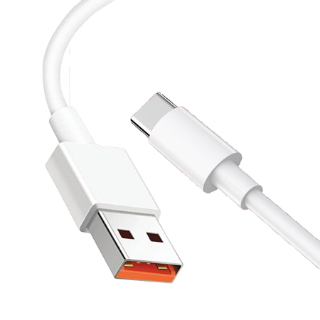 Кабель для мобильных устройств QUIVIRA USB Type C быстрая зарядка Fast charging 6A