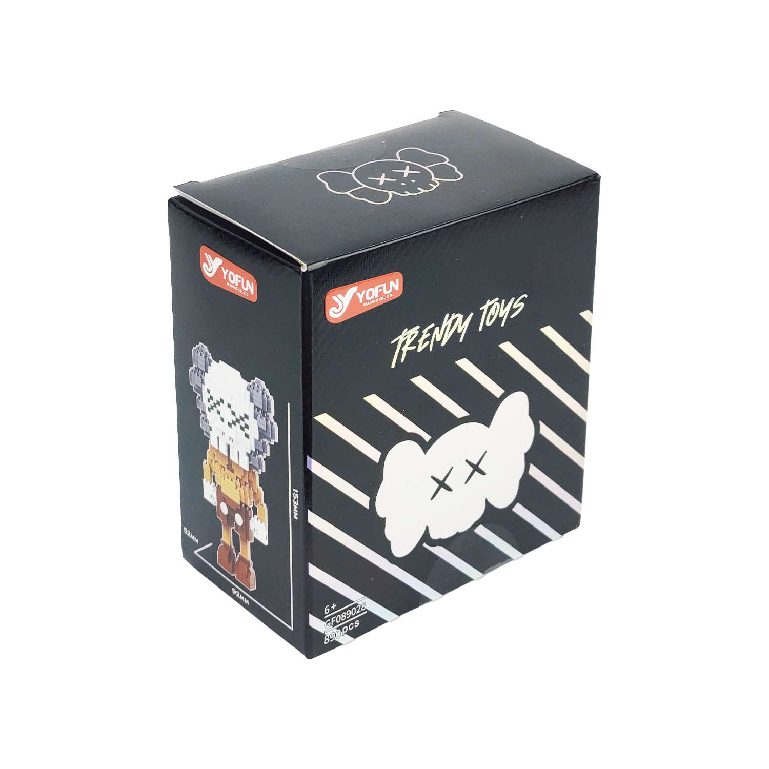 Конструктор Yiwu Yofun Trading Co Balody Kaws из мини-блоков - фото 4