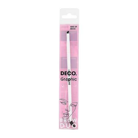 Кисть DECO. для бровей graphic