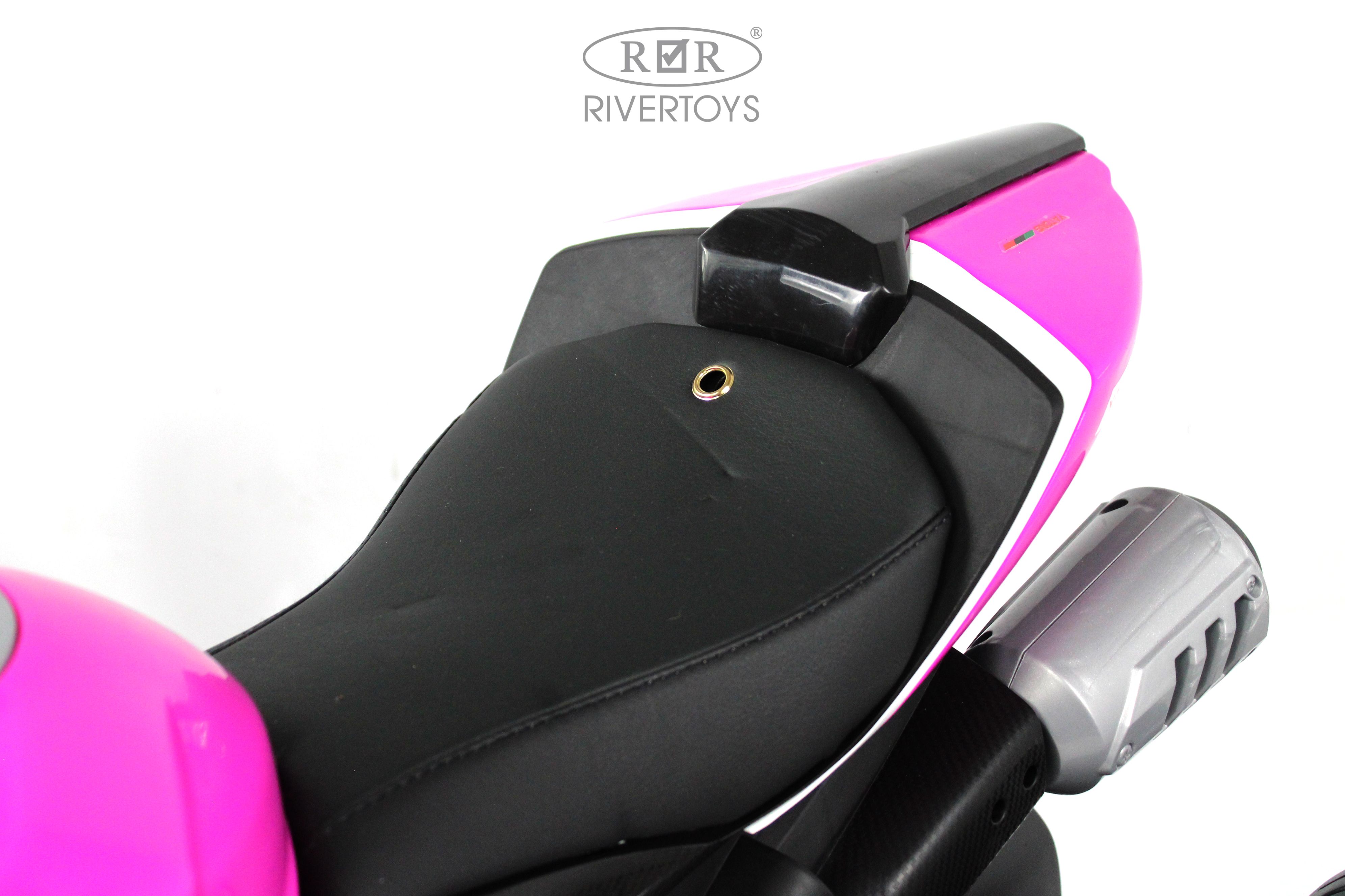 Электромобиль RIVERTOYS C005MC-PINK - фото 7