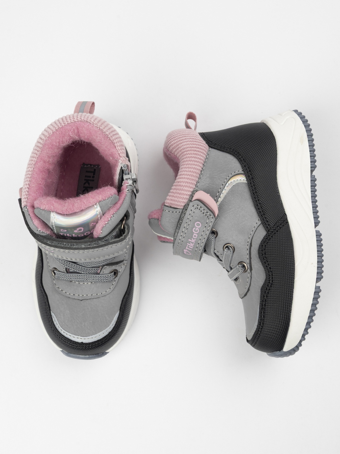 Ботинки TikkaGo 5A04_77252-1_grey-pink - фото 3