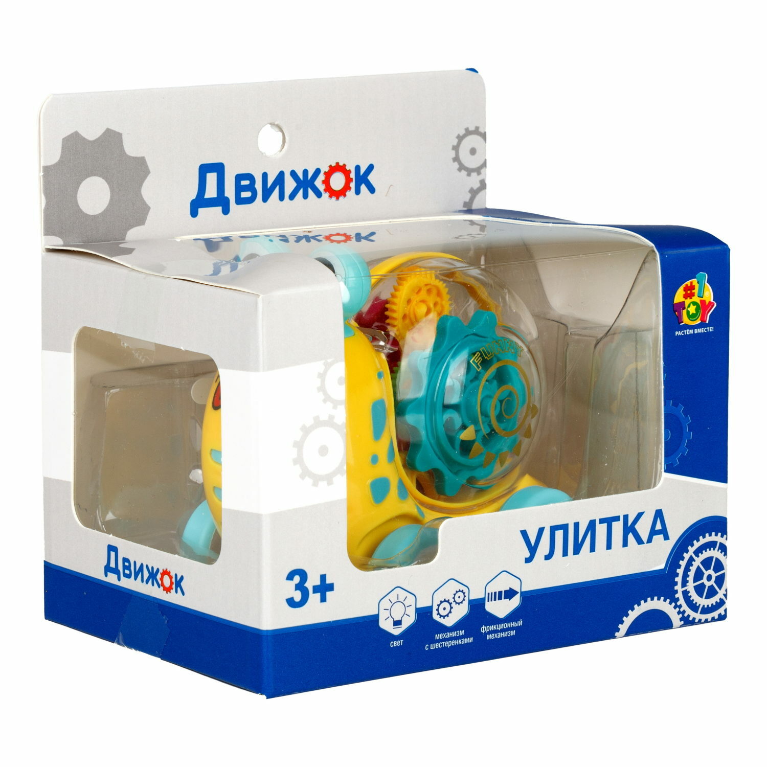 Игрушка 1TOY каталка Улитка - фото 10