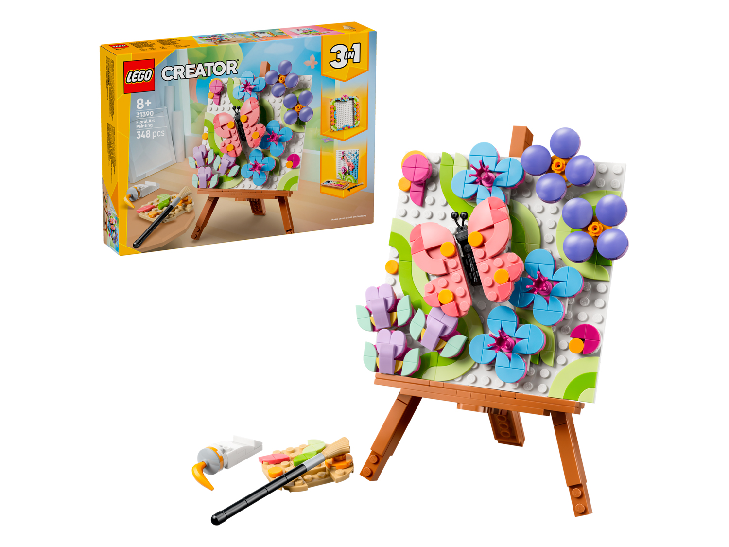 Конструктор LEGO Creator Цветочная картина 348 дет. - фото 1