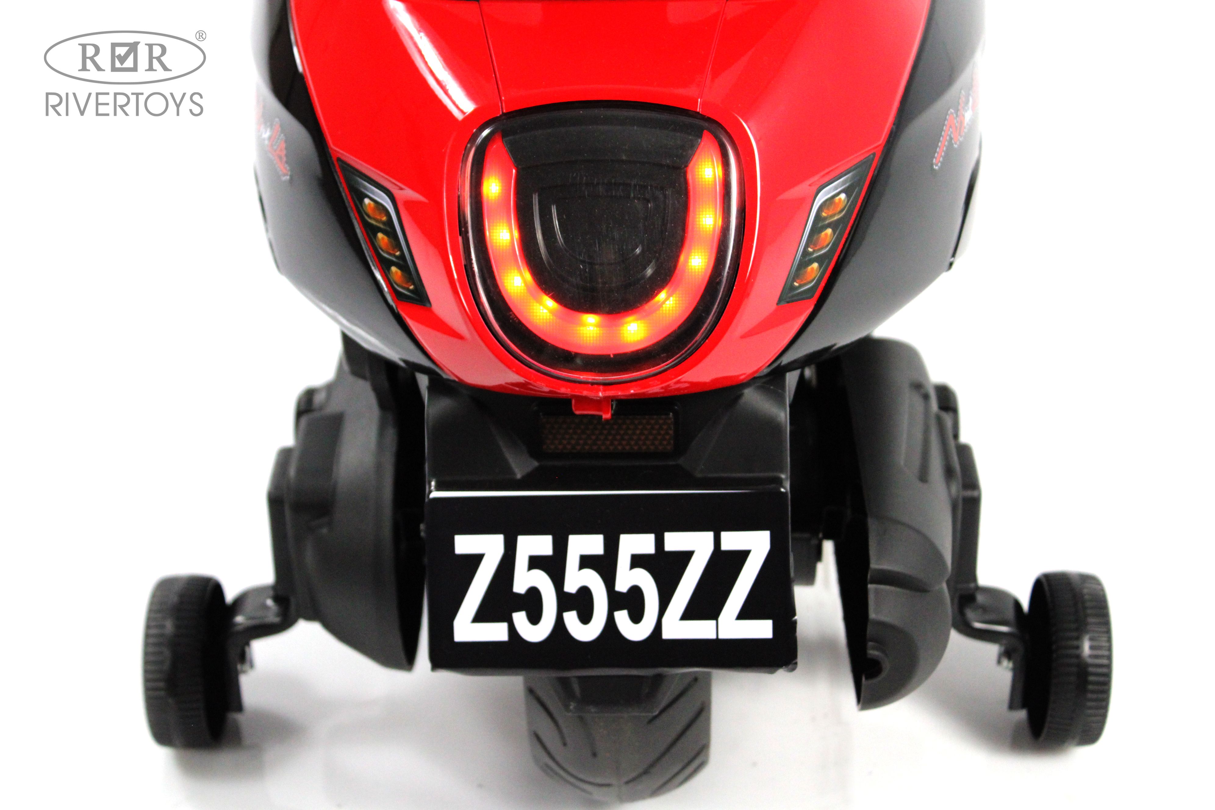 Электромобиль RIVERTOYS Z555ZZ-BLACK - фото 7